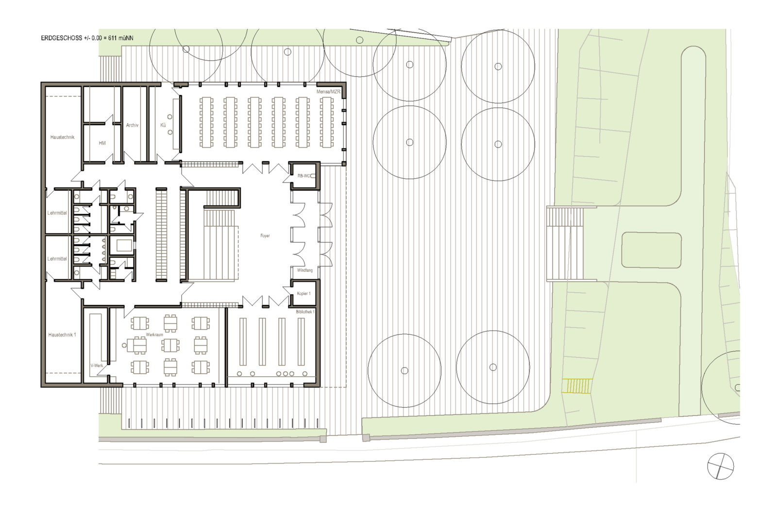 Oberschule Geyer Erdgeschoss