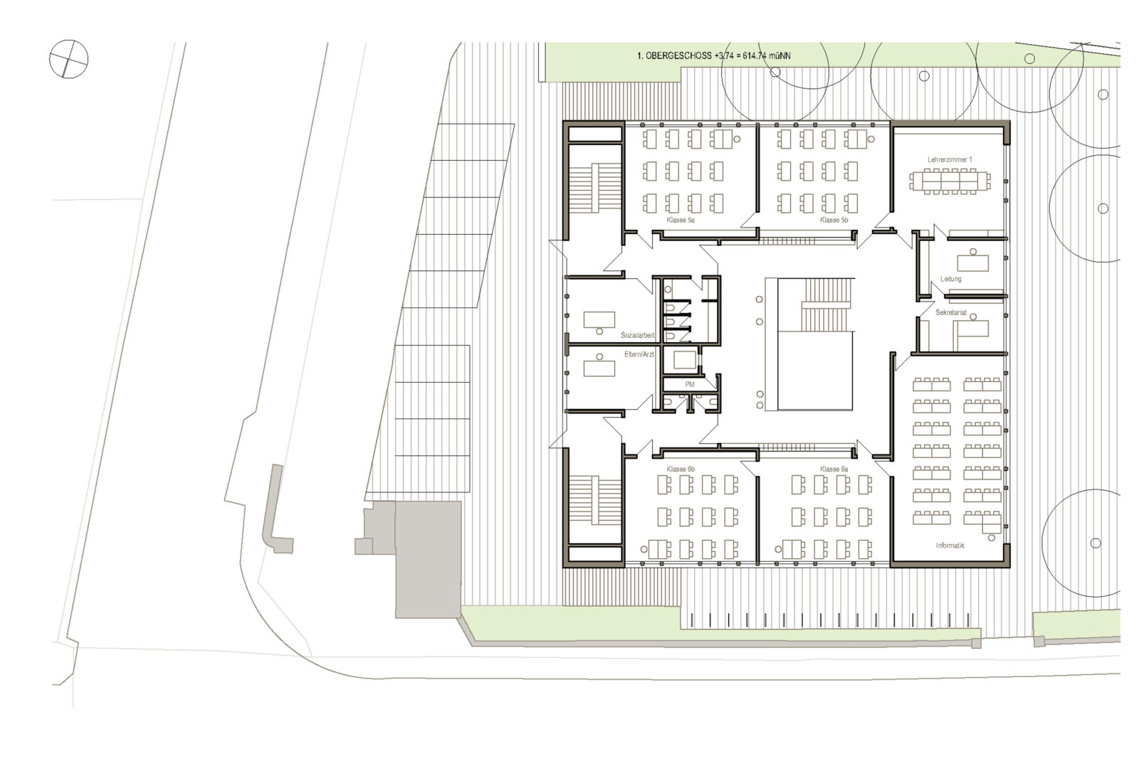 Oberschule Geyer 1. Obergeschoss