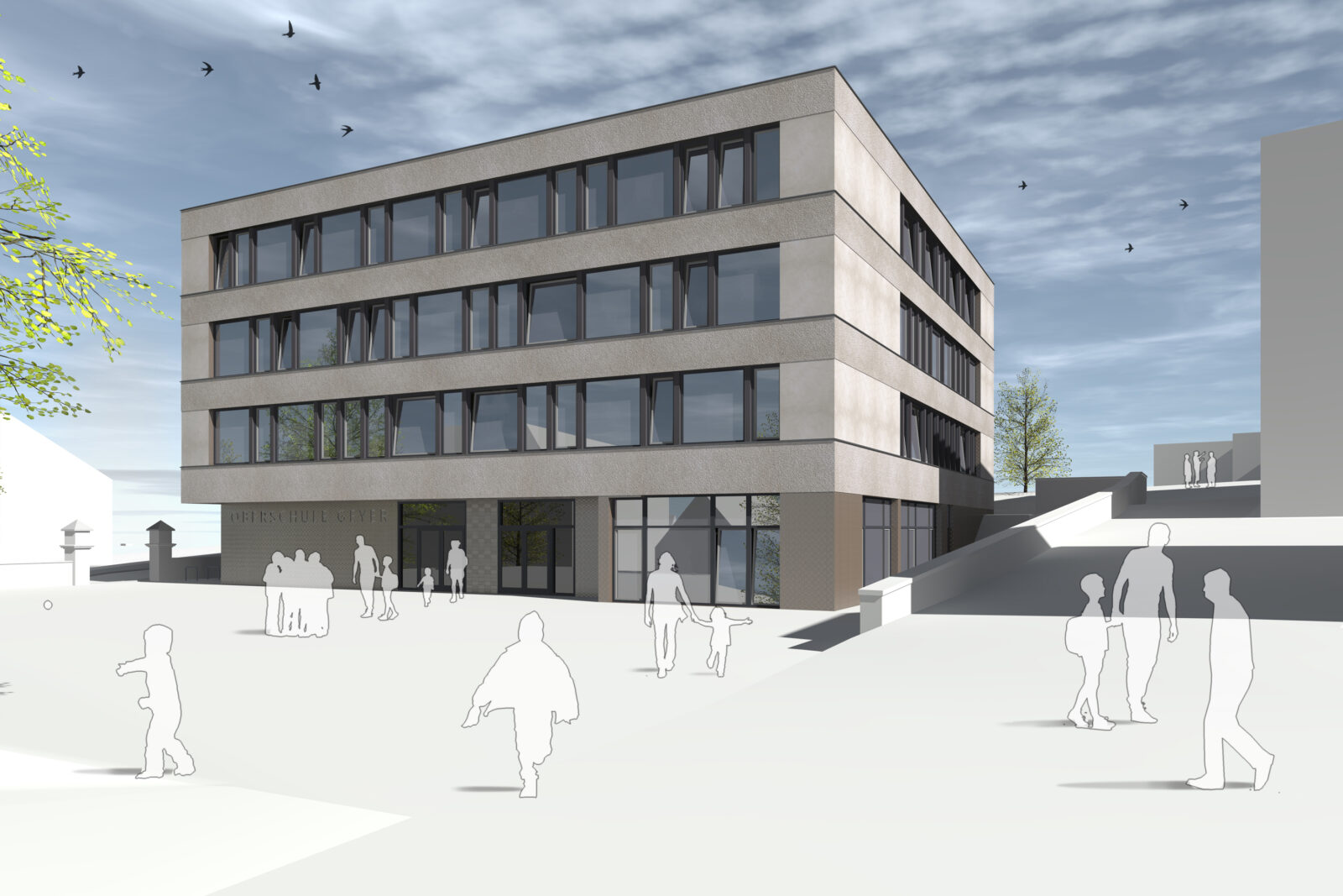 Oberschule Geyer Perspektive