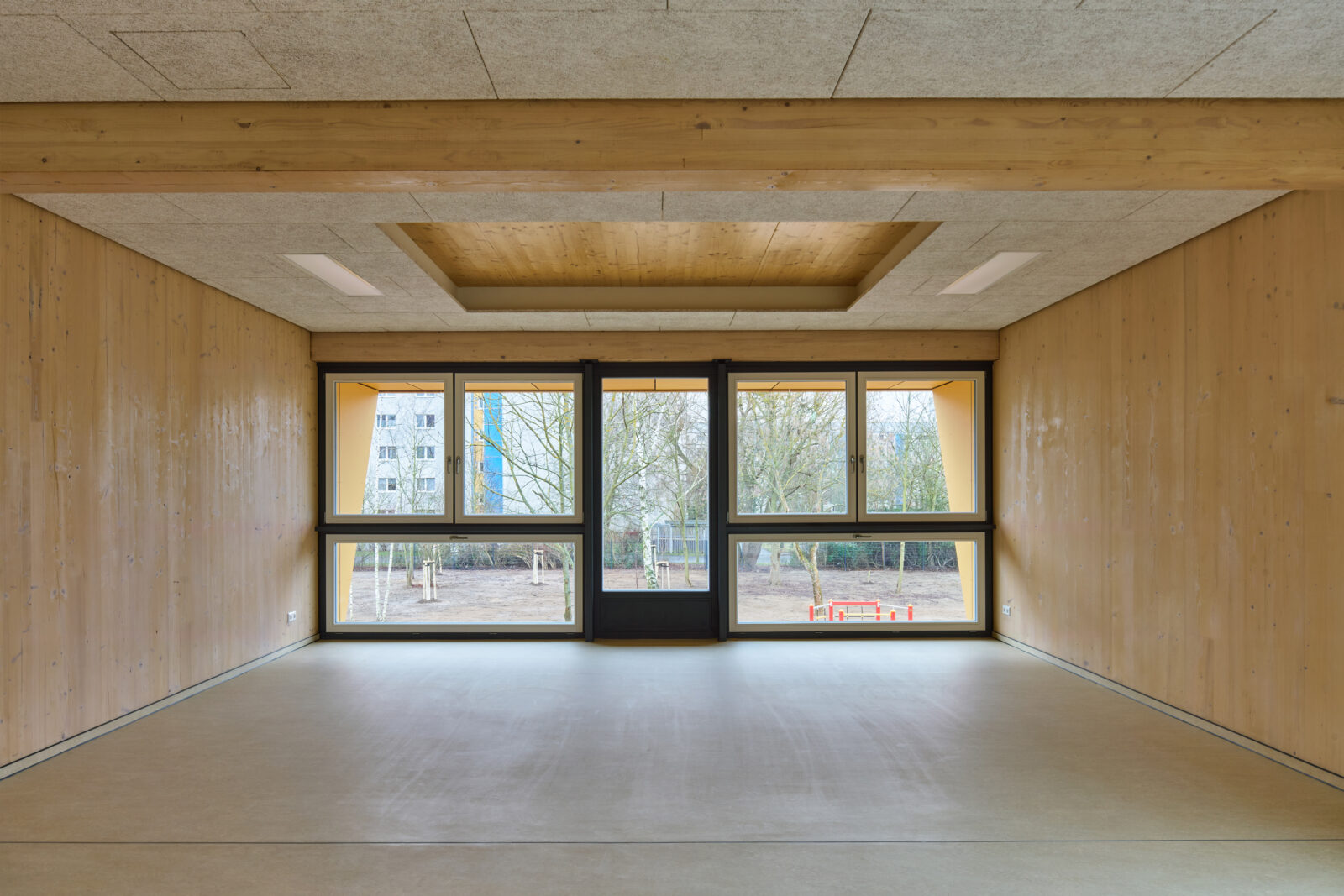 Neubau Kita und Familienzentrum Kändlerstraße - Gruppenraum