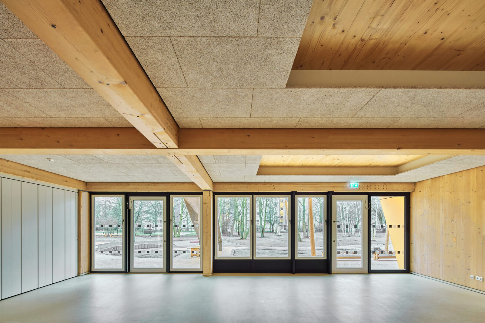 Neubau Kita und Familienzentrum Kändlerstraße  - Mehrzweckraum